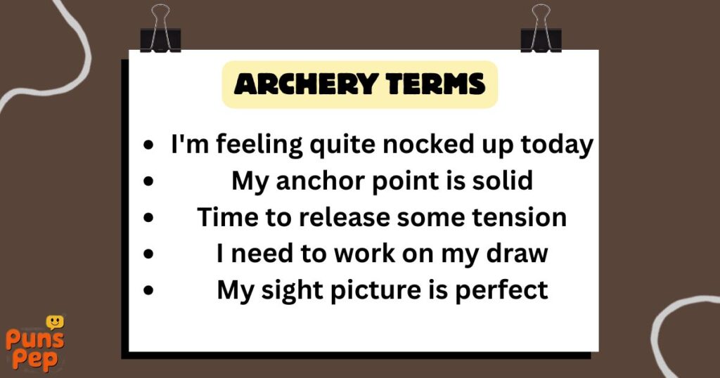 Archery Terms