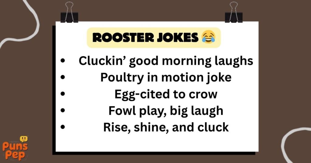 Rooster Jokes