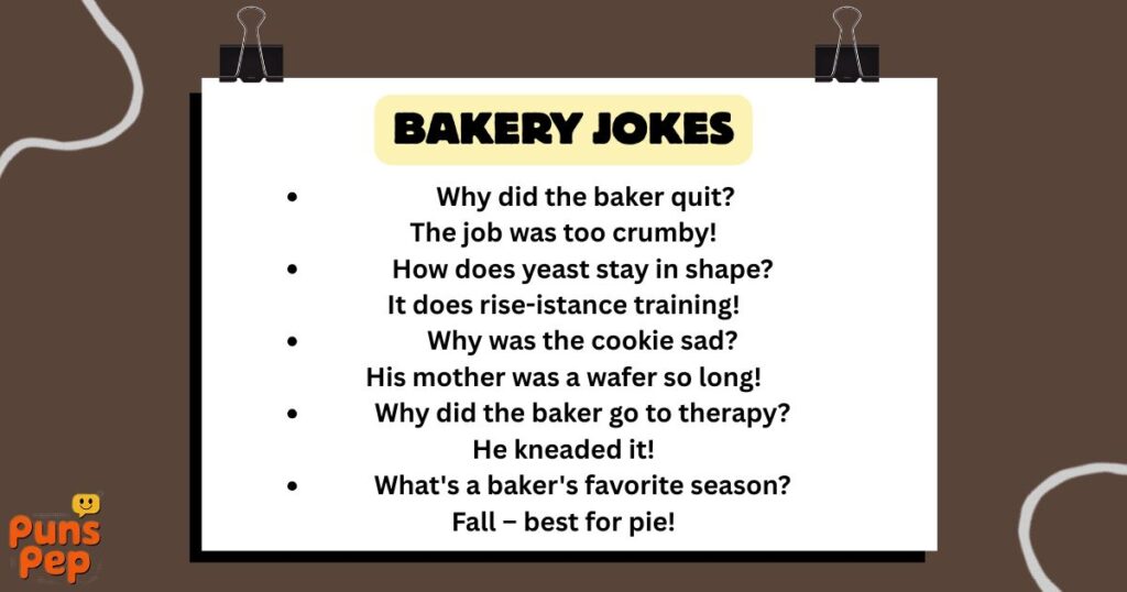 Bakery Jokes