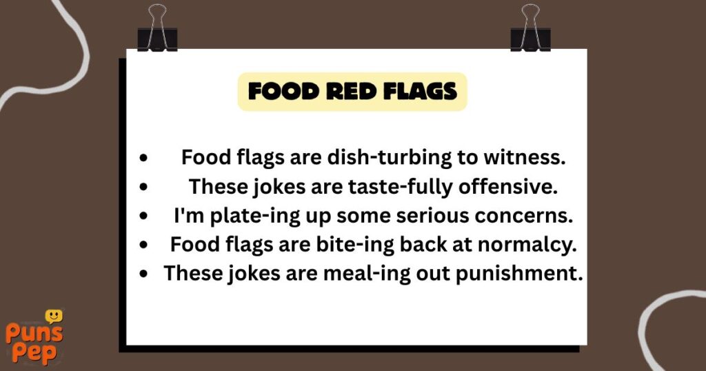 Food Red Flags