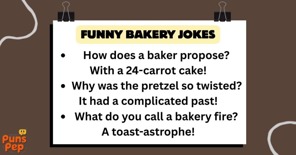 Funny Bakery Jokes