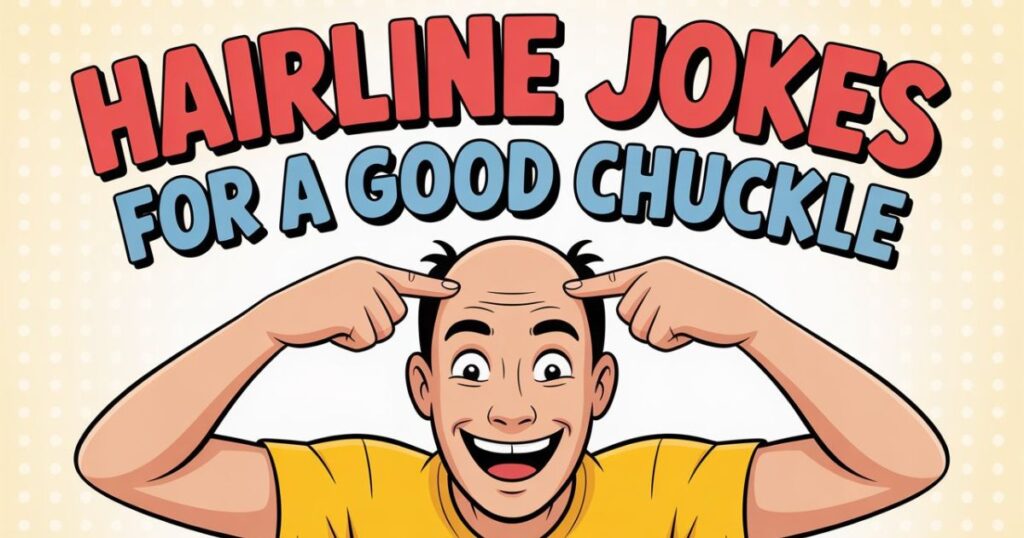 Hairline Jokes for a Good Chuckle